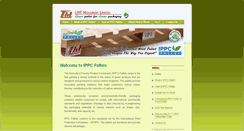 Desktop Screenshot of ippcpallet.com