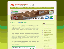 Tablet Screenshot of ippcpallet.com